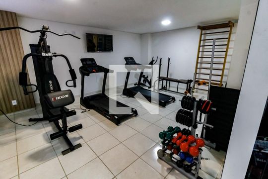 Área comum - Academia de kitnet/studio para alugar com 1 quarto, 35m² em Jardim Ampliacao, São Paulo