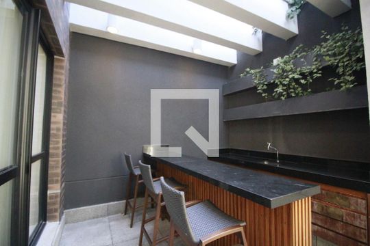 Área comum  de apartamento à venda com 2 quartos, 56m² em Indianópolis, São Paulo