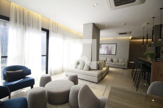 Área comum  de apartamento para alugar com 2 quartos, 56m² em Indianópolis, São Paulo