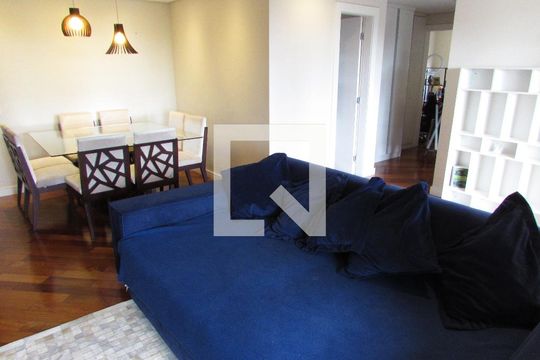 Sala de apartamento à venda com 3 quartos, 116m² em Vila Suzana, São Paulo