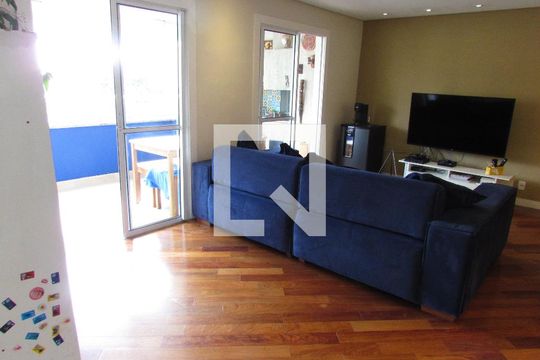 Sala de apartamento à venda com 3 quartos, 116m² em Vila Suzana, São Paulo