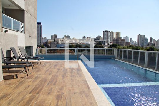 Área comum - Piscina de apartamento para alugar com 1 quarto, 36m² em Vila das Palmeiras, Guarulhos