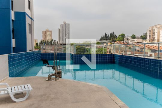 Área comum - Piscina de apartamento à venda com 2 quartos, 55m² em São Pedro, Osasco