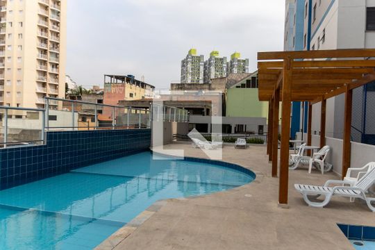 Área comum - Piscina de apartamento à venda com 2 quartos, 55m² em São Pedro, Osasco