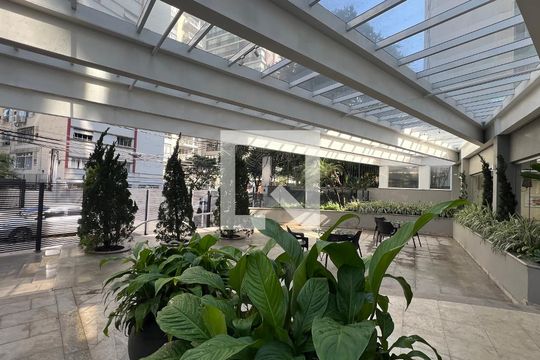 Área comum de apartamento para alugar com 1 quarto, 45m² em Jardim Paulista, São Paulo