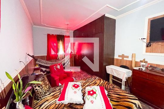quarto 1 - suite de casa à venda com 3 quartos, 126m² em Industrial, Contagem