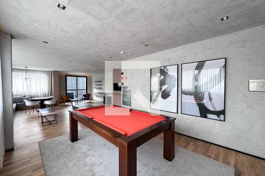 Área comum de kitnet/studio para alugar com 0 quarto, 25m² em Jardim das Acácias, São Paulo