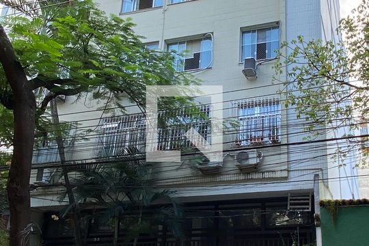 Fachada de apartamento à venda com 1 quarto, 48m² em Lagoa, Rio de Janeiro