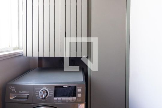 Área de serviço de apartamento à venda com 1 quarto, 48m² em Lagoa, Rio de Janeiro