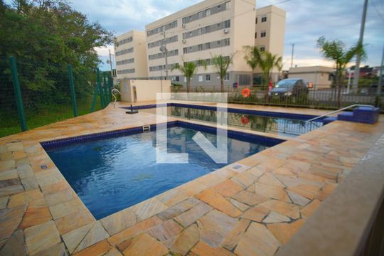Área Comum - Piscina de apartamento para alugar com 2 quartos, 48m² em Parque Santa Fé, Porto Alegre