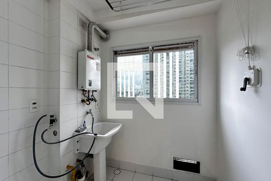 Área de Serviço de apartamento para alugar com 2 quartos, 84m² em Cidade Monções, São Paulo