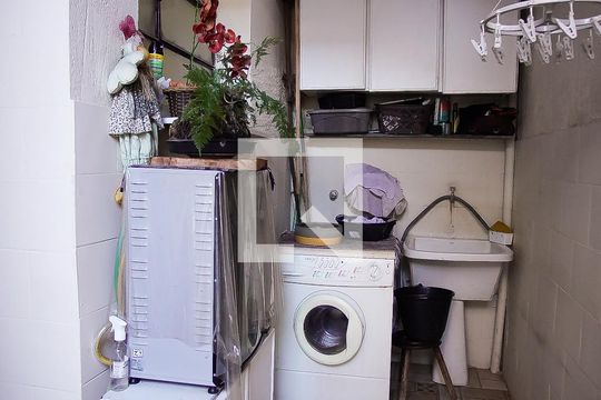 Área de Serviço de casa de condomínio à venda com 4 quartos, 117m² em Santa Rosa, Belo Horizonte