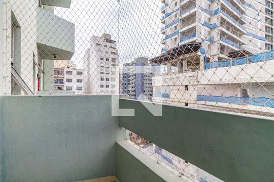 Varanda de apartamento à venda com 1 quarto, 34m² em Pinheiros, São Paulo