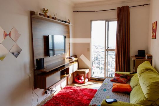sala de apartamento à venda com 2 quartos, 51m² em Bussocaba, Osasco
