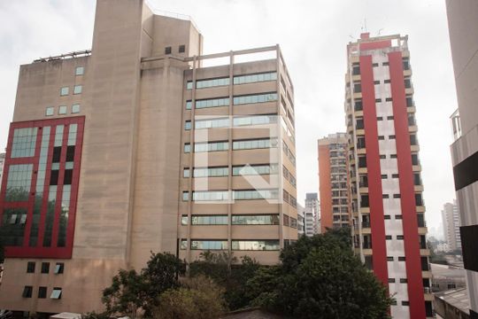 Vista da Varanda do Studio de kitnet/studio para alugar com 1 quarto, 27m² em Vila Clementino, São Paulo