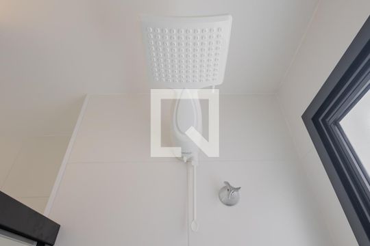 Banheiro da Suíte de apartamento à venda com 1 quarto, 24m² em Pinheiros, São Paulo