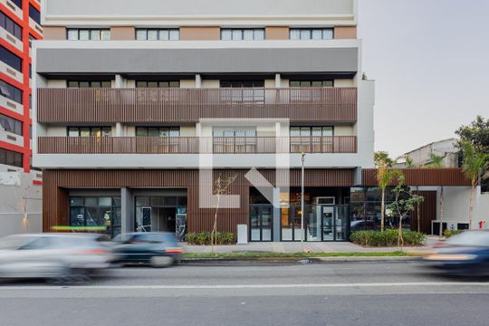 Fachada de apartamento à venda com 1 quarto, 24m² em Pinheiros, São Paulo