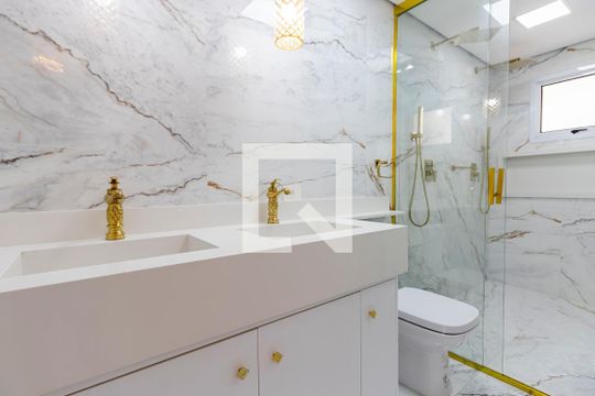 Banheiro da Suíte de casa à venda com 3 quartos, 219m² em Tatuapé, São Paulo