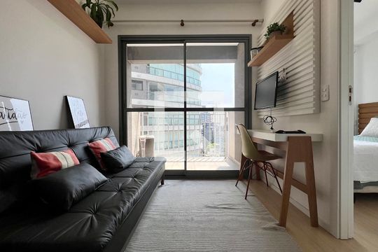 Apartamento à venda com 1 quarto, 27m² em Vila Nova Conceição, São Paulo