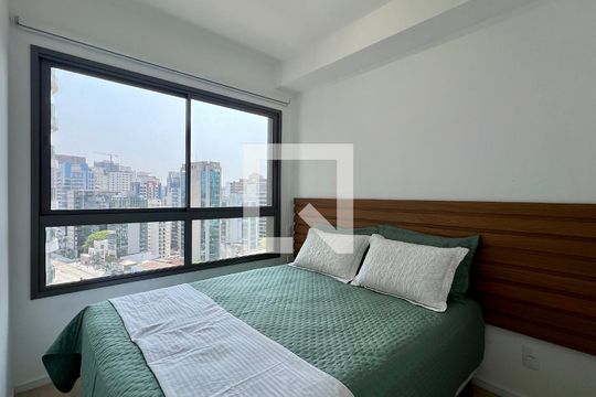 Suite de apartamento à venda com 1 quarto, 27m² em Vila Nova Conceição, São Paulo
