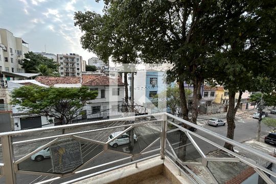 Varanda da sala de apartamento para alugar com 2 quartos, 65m² em Méier, Rio de Janeiro