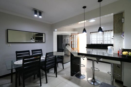 Cozinha de casa à venda com 3 quartos, 195m² em Jardim Santo Alberto, Santo André