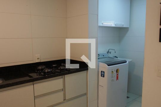 Cozinha e Área de Serviço de apartamento à venda com 3 quartos, 235m² em Parque da Represa, Jundiaí