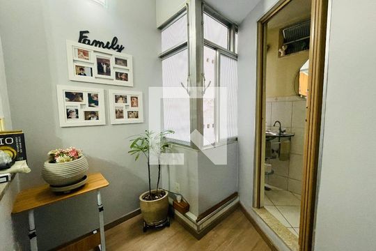 Sala de apartamento à venda com 3 quartos, 132m² em Botafogo, Rio de Janeiro