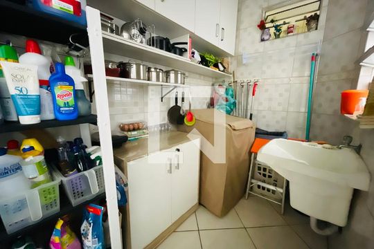 Área de Serviço de apartamento à venda com 3 quartos, 132m² em Botafogo, Rio de Janeiro