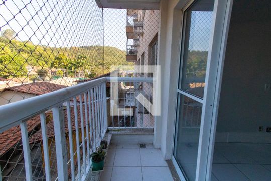 Varanda de apartamento para alugar com 2 quartos, 57m² em Maceió, Niterói