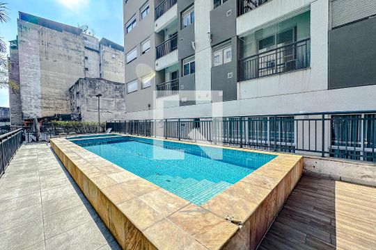 Área comum - Piscina de apartamento para alugar com 3 quartos, 60m² em Liberdade, São Paulo