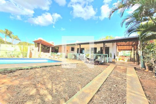 Área comum - Piscina de casa à venda com 4 quartos, 183m² em Recanto da Lagoa, Lagoa Santa