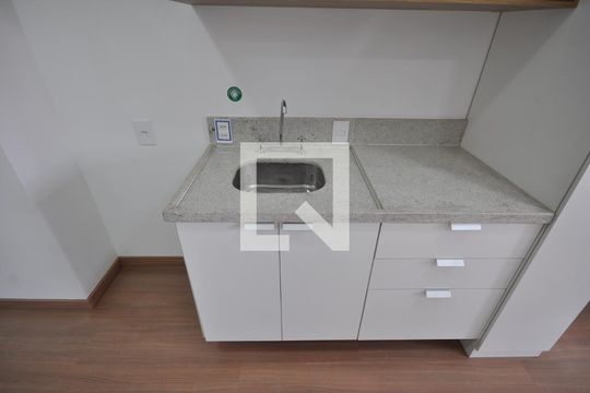 Cozinha de kitnet/studio para alugar com 1 quarto, 29m² em Tucuruvi, São Paulo