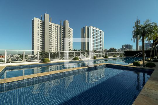 Área comum - Piscina de apartamento à venda com 1 quarto, 50m² em Petrópolis, Porto Alegre