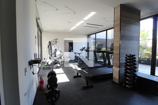 Área Comum - Academia de kitnet/studio para alugar com 1 quarto, 27m² em Vila Olímpia, São Paulo