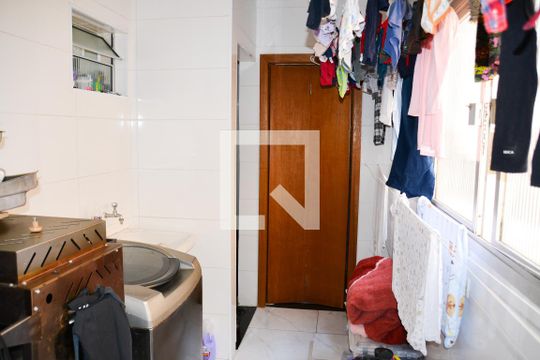 Lavanderia de apartamento à venda com 3 quartos, 118m² em Osvaldo Cruz, São Caetano do Sul
