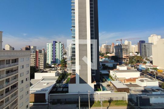 Vista da Varanda  de apartamento para alugar com 1 quarto, 37m² em Cambuí, Campinas