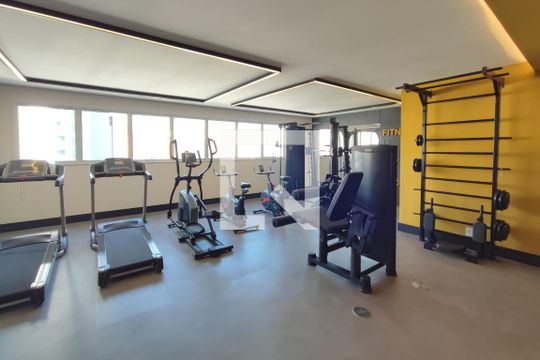 Área comum - Academia de apartamento para alugar com 1 quarto, 37m² em Cambuí, Campinas