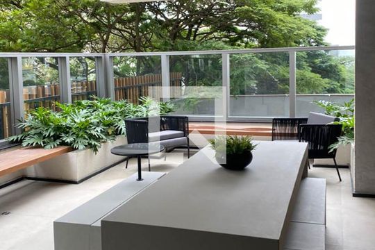 Area Gourmet de kitnet/studio à venda com 1 quarto, 32m² em Vila Gumercindo, São Paulo