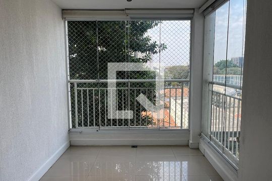Varanda da Sala de apartamento para alugar com 2 quartos, 62m² em Barra Funda, São Paulo