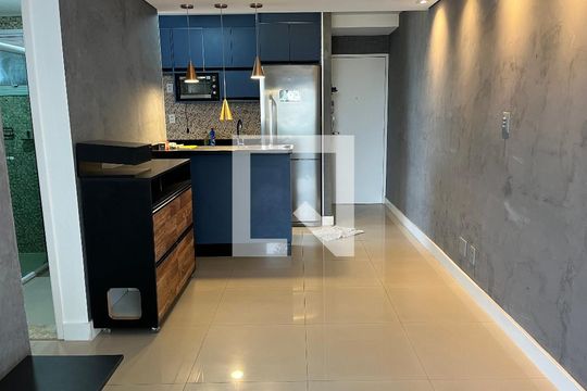 Sala de apartamento para alugar com 2 quartos, 62m² em Barra Funda, São Paulo