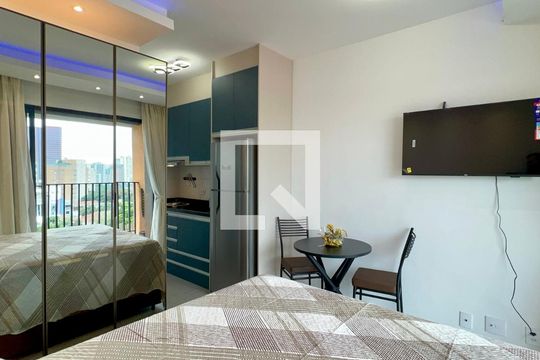 Studio de kitnet/studio para alugar com 1 quarto, 23m² em Pinheiros, São Paulo