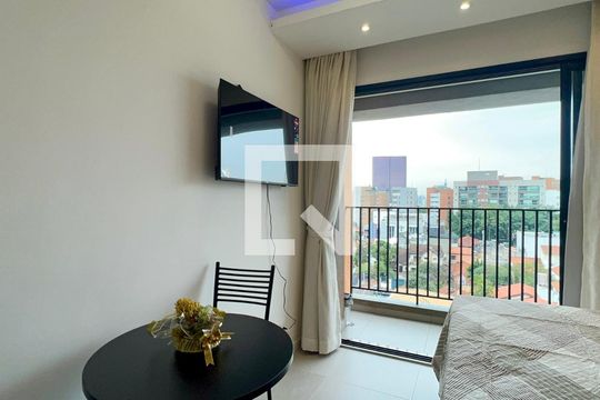 Studio de kitnet/studio para alugar com 1 quarto, 23m² em Pinheiros, São Paulo