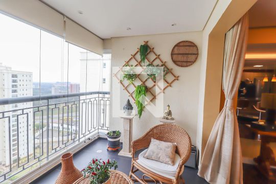 Sacada de apartamento à venda com 3 quartos, 131m² em Jardim Ermida I, Jundiaí
