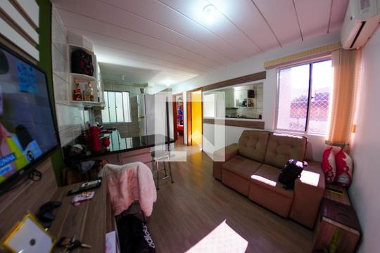 Sala de apartamento à venda com 2 quartos, 48m² em Hamburgo Velho, Novo Hamburgo