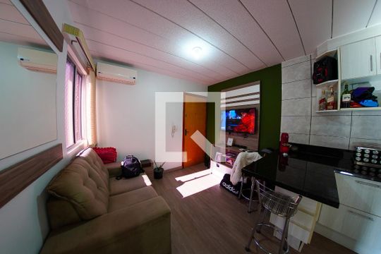 Sala de apartamento à venda com 2 quartos, 48m² em Hamburgo Velho, Novo Hamburgo