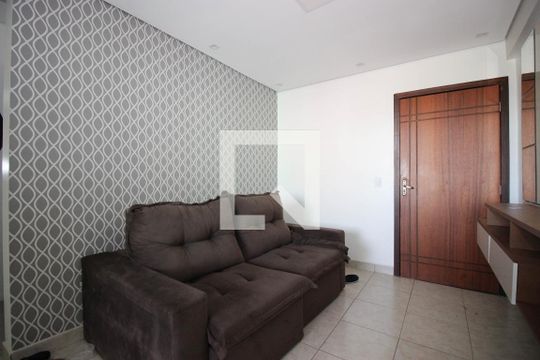 Sala de apartamento para alugar com 2 quartos, 48m² em Setor Habitacional Vicente Pires, Brasília