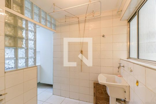 Área de Serviço de apartamento para alugar com 3 quartos, 92m² em Brooklin Paulista, São Paulo