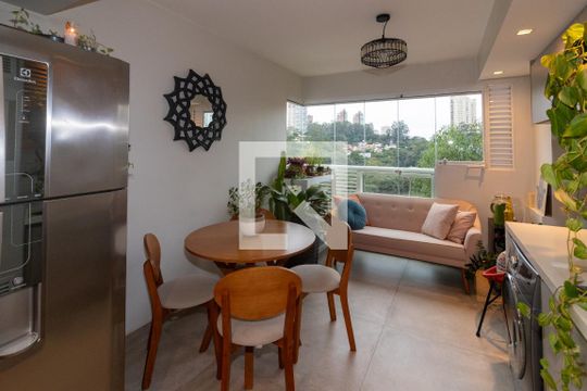 Varanda de apartamento para alugar com 2 quartos, 57m² em Vila Andrade, São Paulo