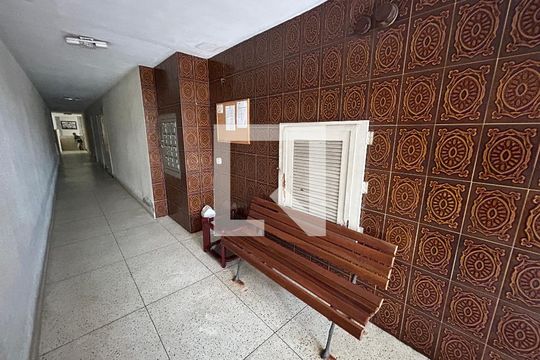 Hall de entrada de apartamento para alugar com 3 quartos, 73m² em Lins de Vasconcelos, Rio de Janeiro